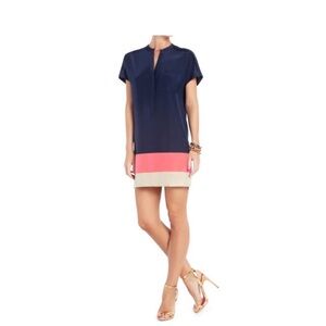 BCBGmaxazria Blair dress in Navy stripe BCBG size 8